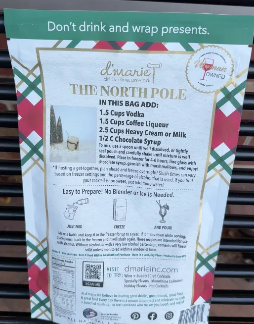 12 Days of Cocktails The North Pole Slush Mix