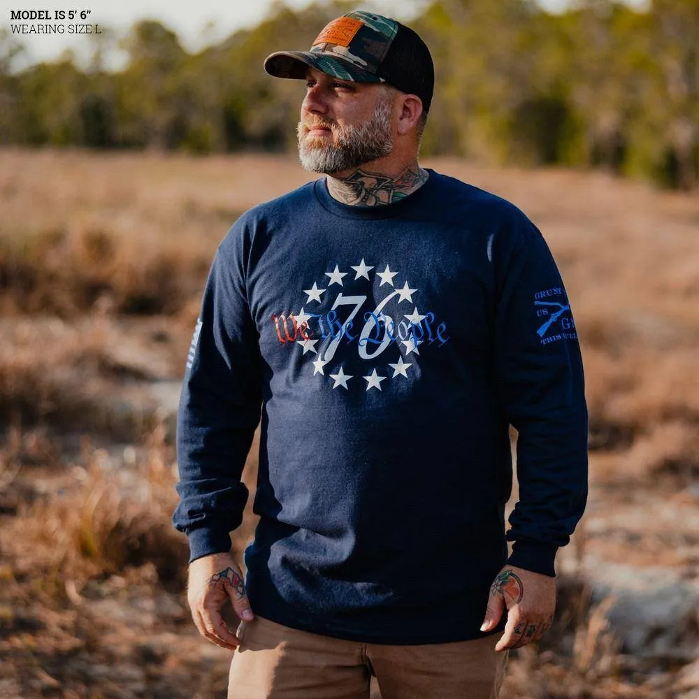 76 We The People Long Sleeve - Navy