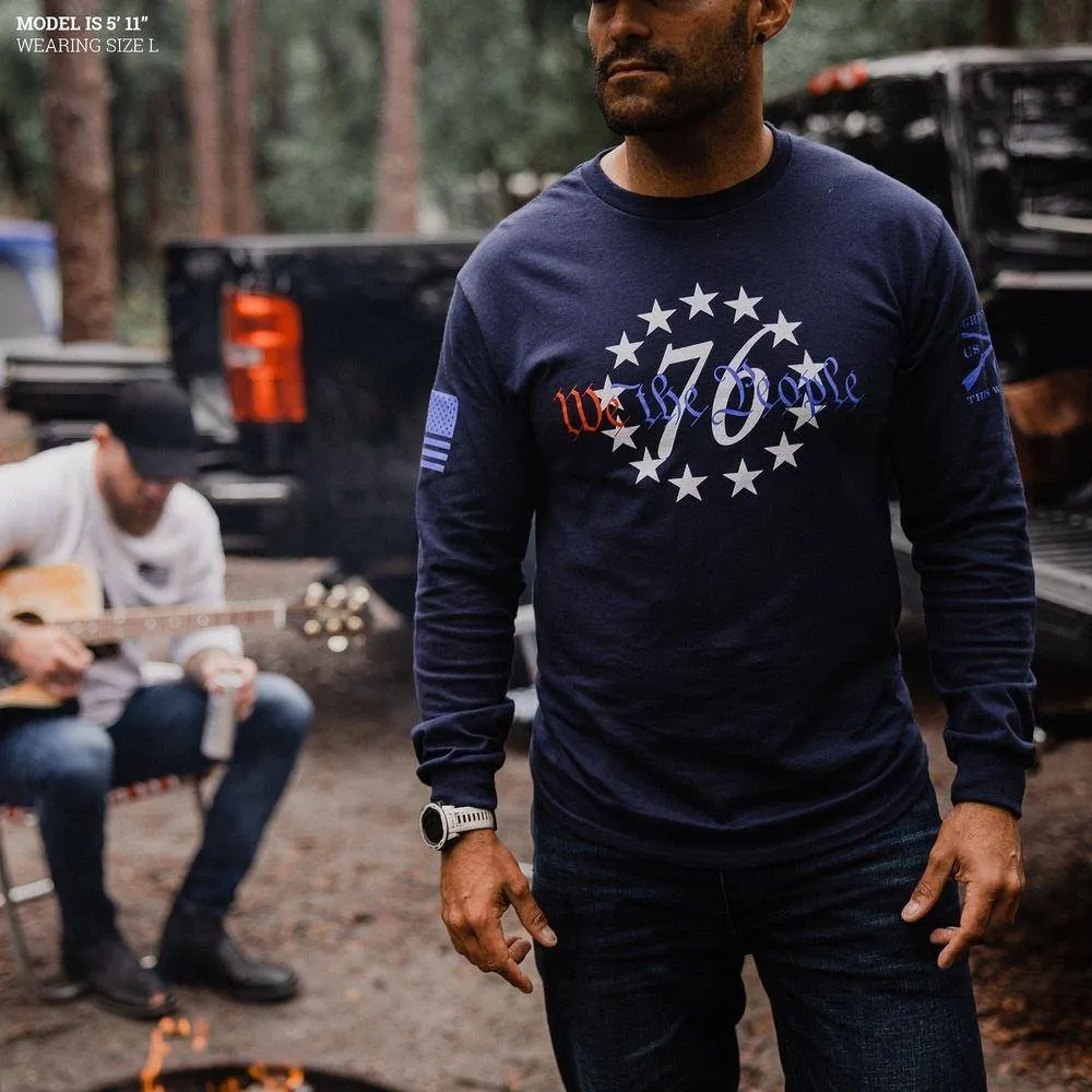 76 We The People Long Sleeve - Navy