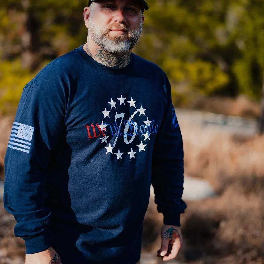 76 We The People Long Sleeve - Navy