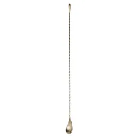 Beaumont Collinson Antique Brass Plated Spoon 450mm - CZ552