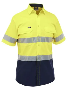 Bisley Women's X Airflow Taped Hi Vis Ripstop Work Shirt BS1491T