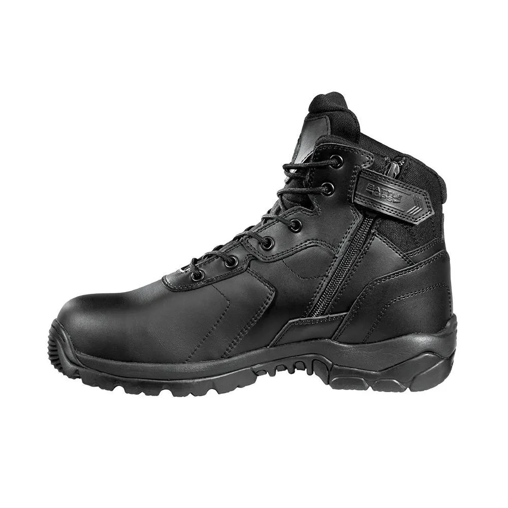 Black Diamond  6" Side Zip Waterproof Tactical Boot Black