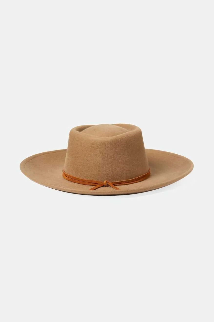 Brenton Convertabrim Fedora - Tobacco Brown