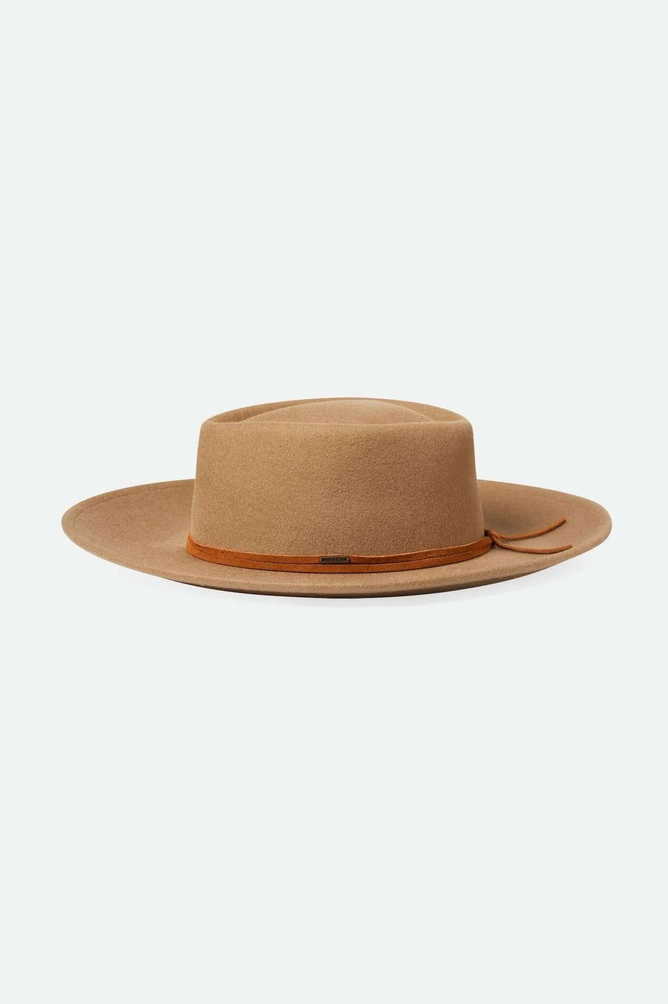 Brenton Convertabrim Fedora - Tobacco Brown