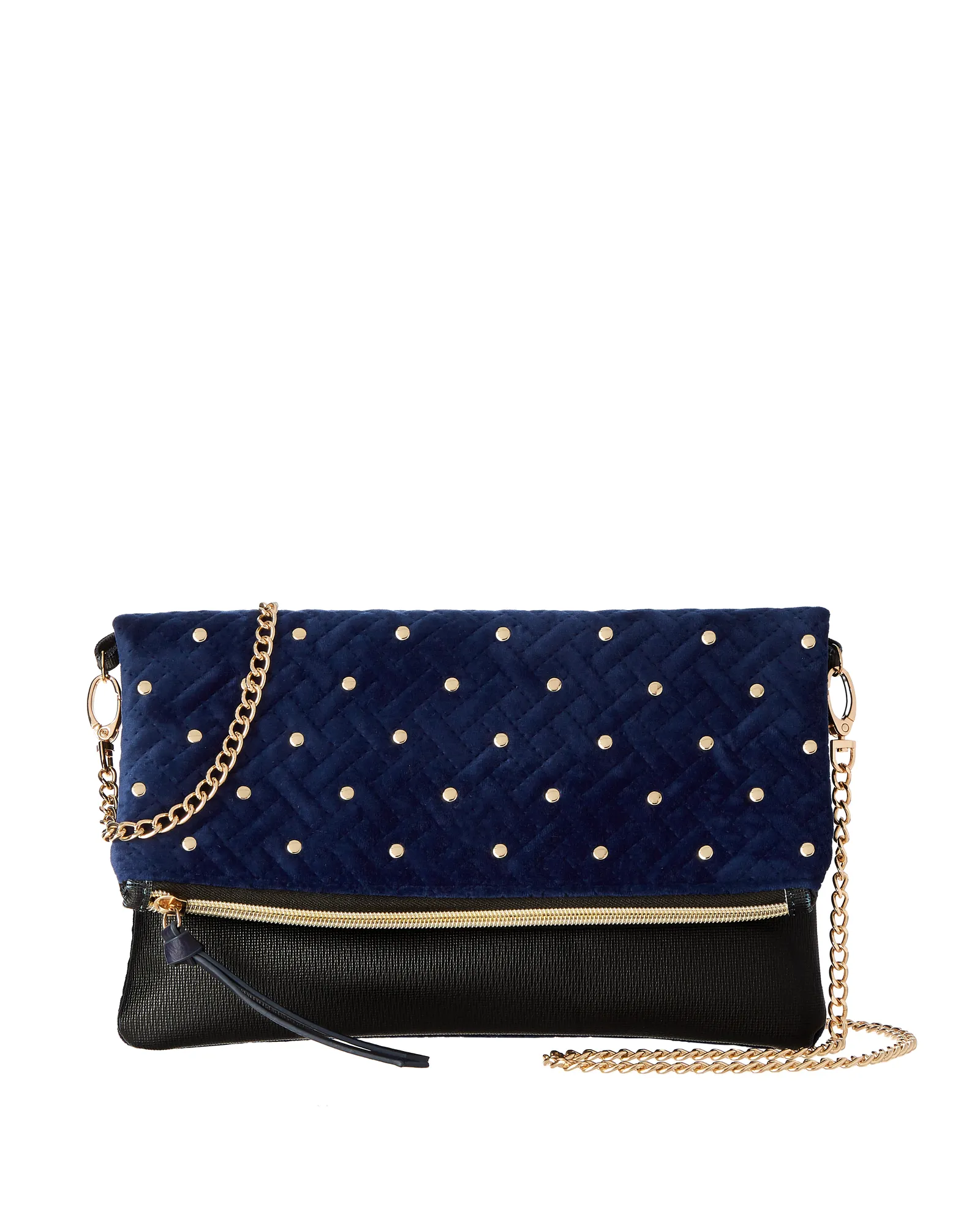 Cambridge Convertible Crossbody Clutch | Navy / Black