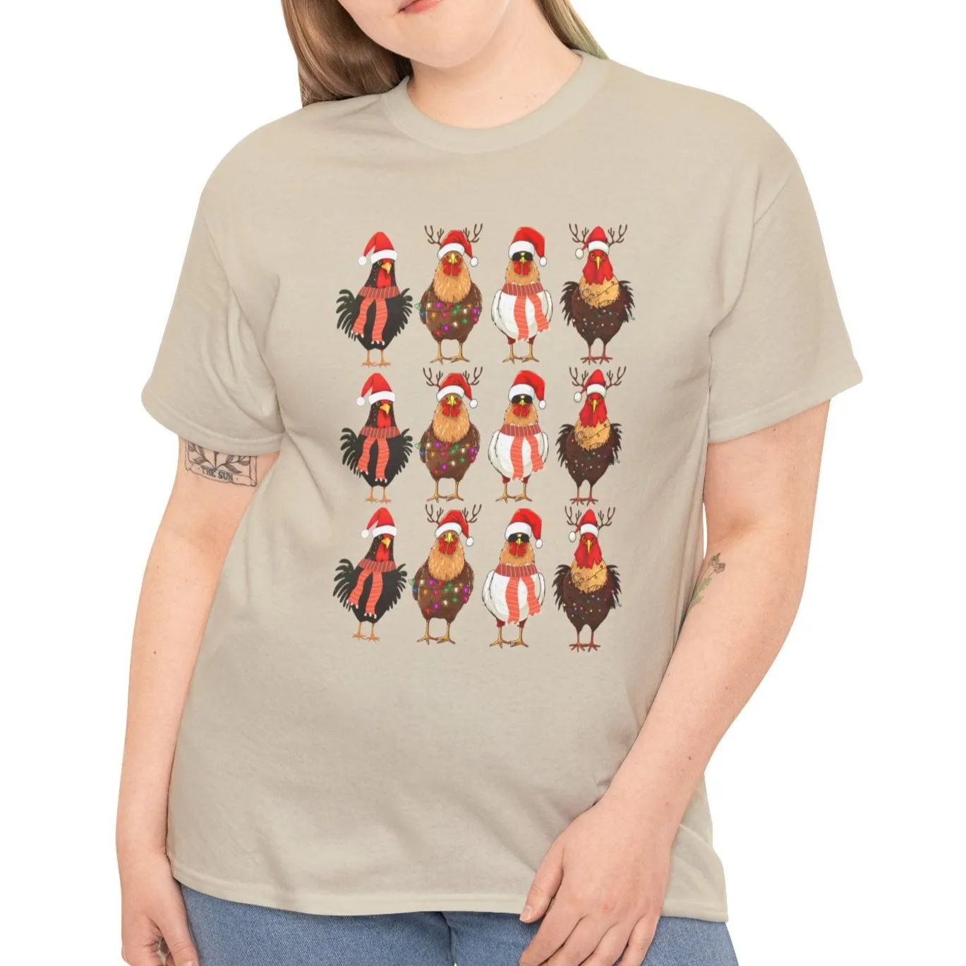 Chicken Christmas Tee