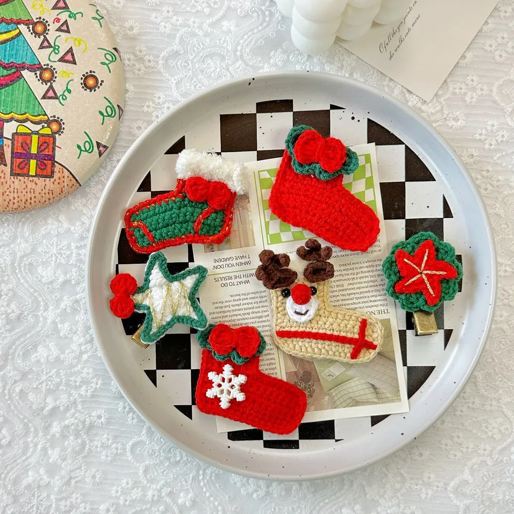 Children Christmas Festive Hairpins (11 Designs)