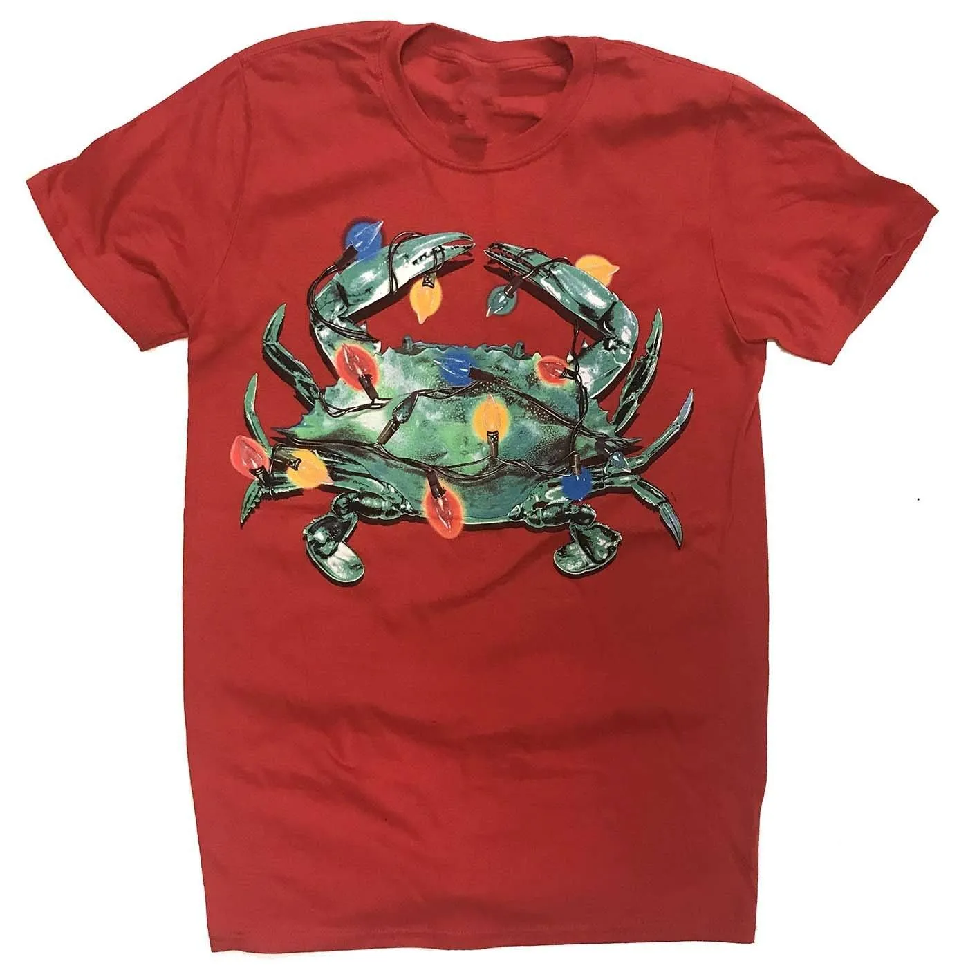 Christmas Lights Crab (Red) / Shirt