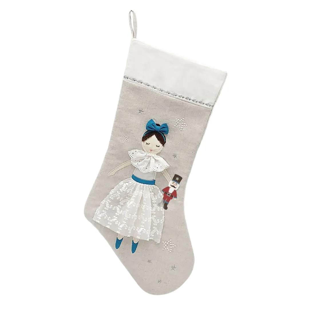 Clara Nutcracker Themed Stocking