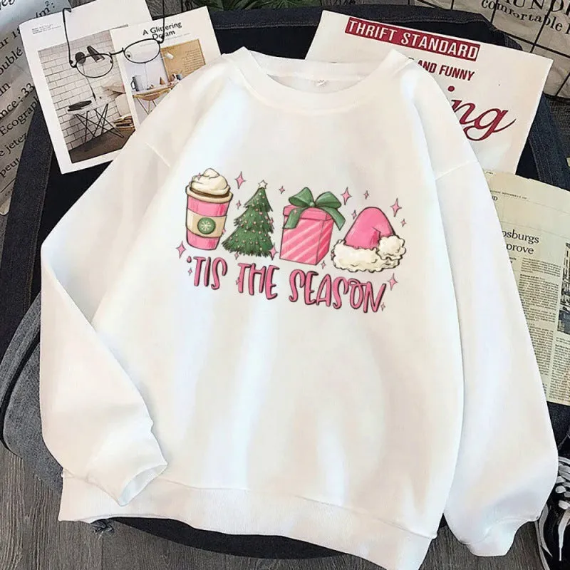 European Size Seasonal Sweatshirt Christmas