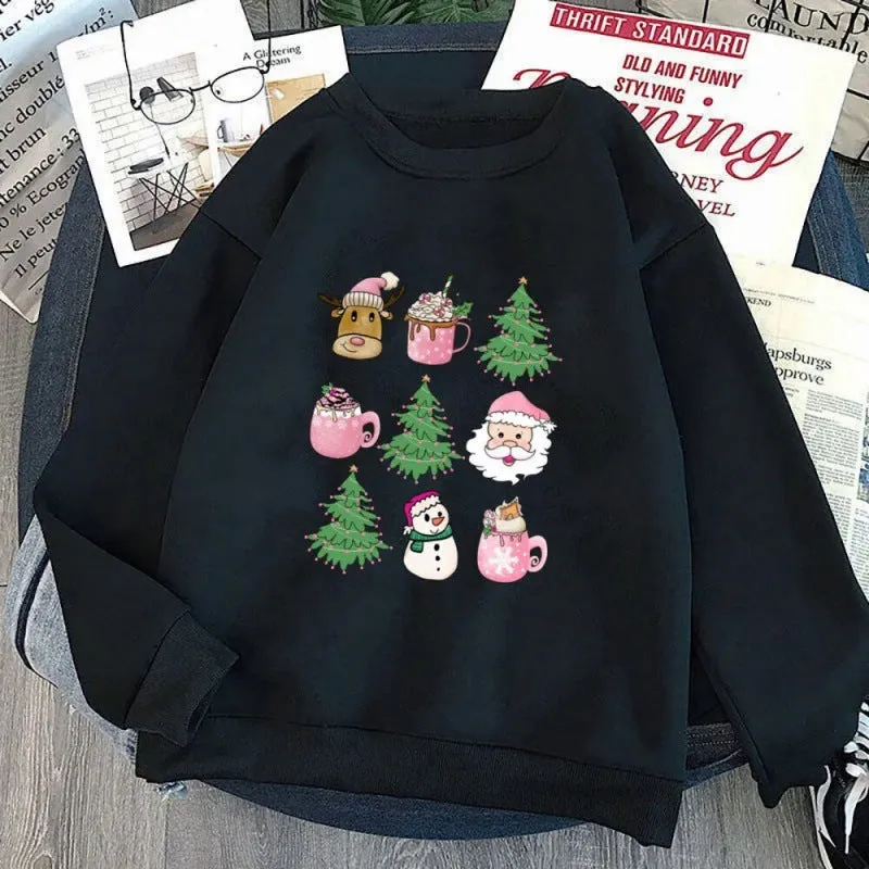 European Size Seasonal Sweatshirt Christmas