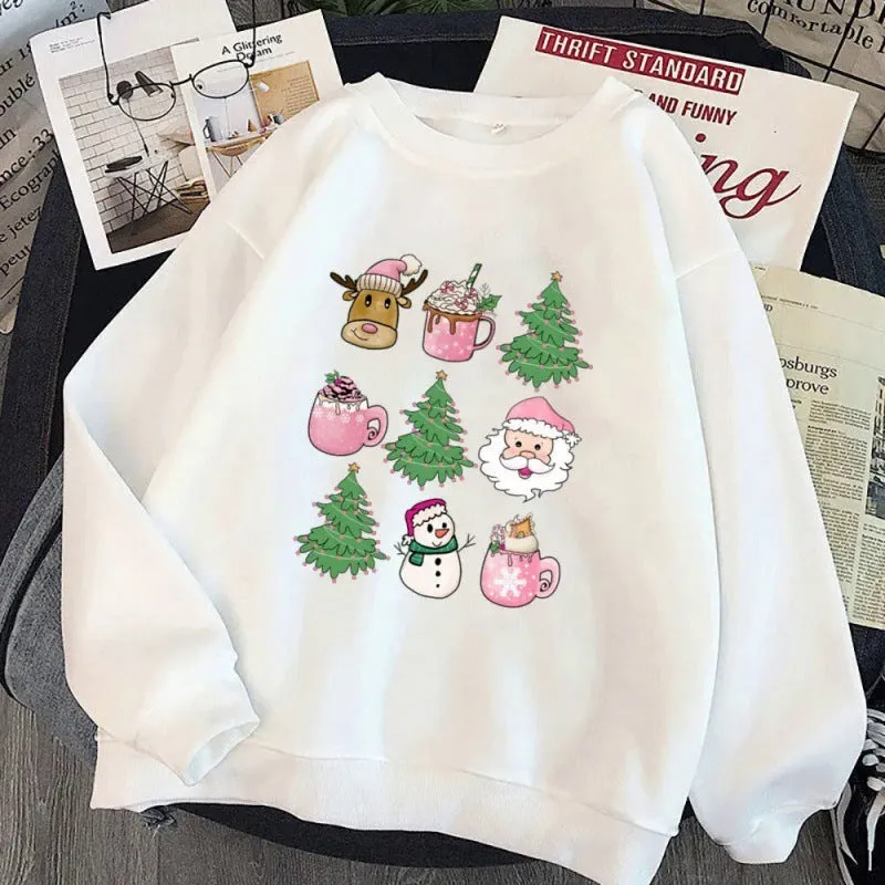 European Size Seasonal Sweatshirt Christmas