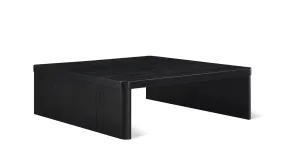 Form Coffee Table, Square, Black Oak