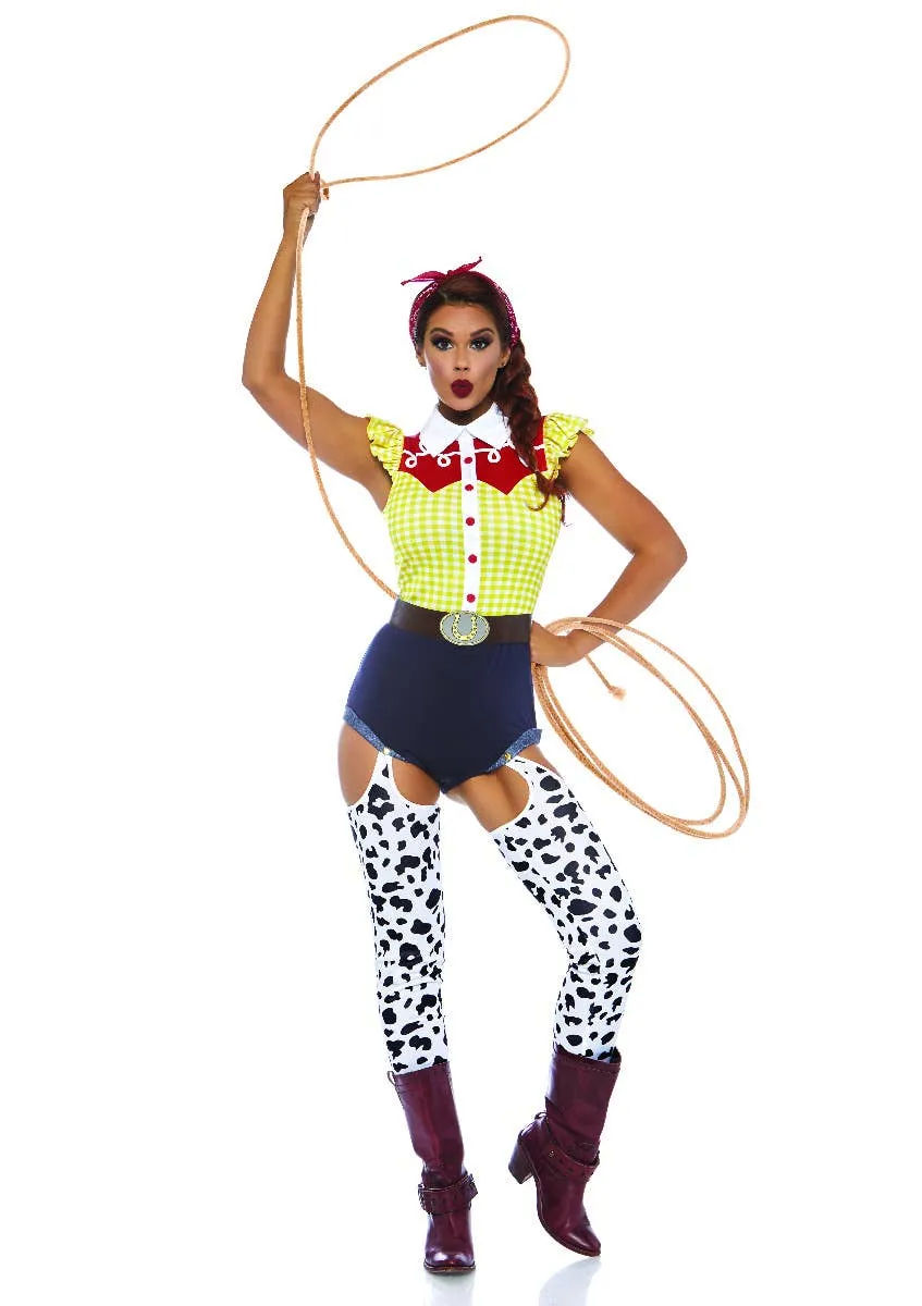 Giddy Up Cowgirl Womens Jessie Costume