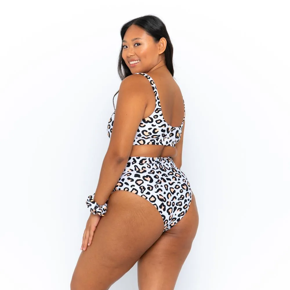 Ginger Bikini Bottom - Safari Leopard