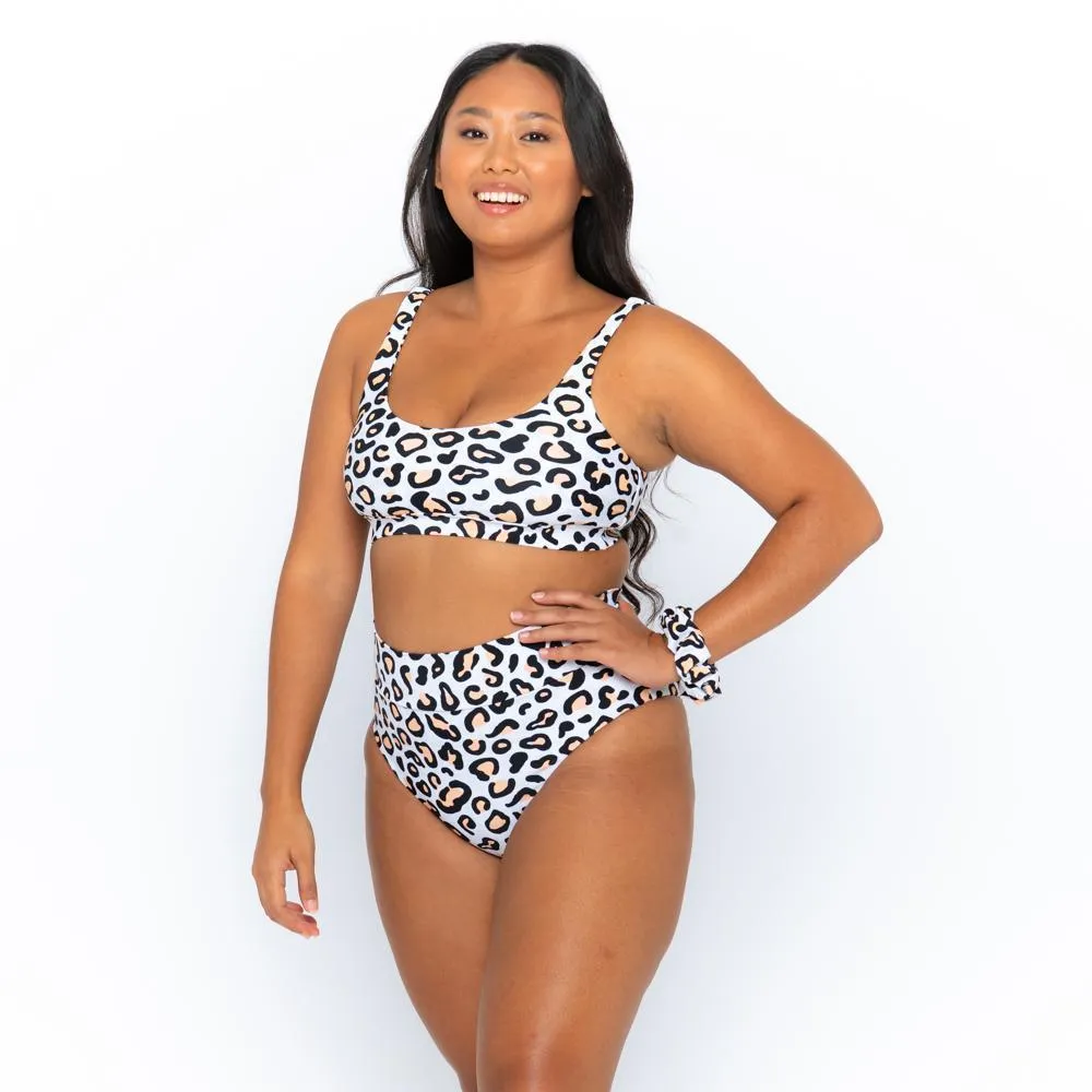 Ginger Bikini Bottom - Safari Leopard