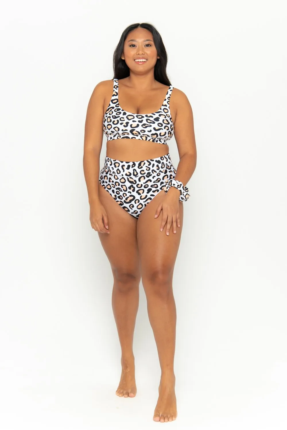 Ginger Bikini Bottom - Safari Leopard