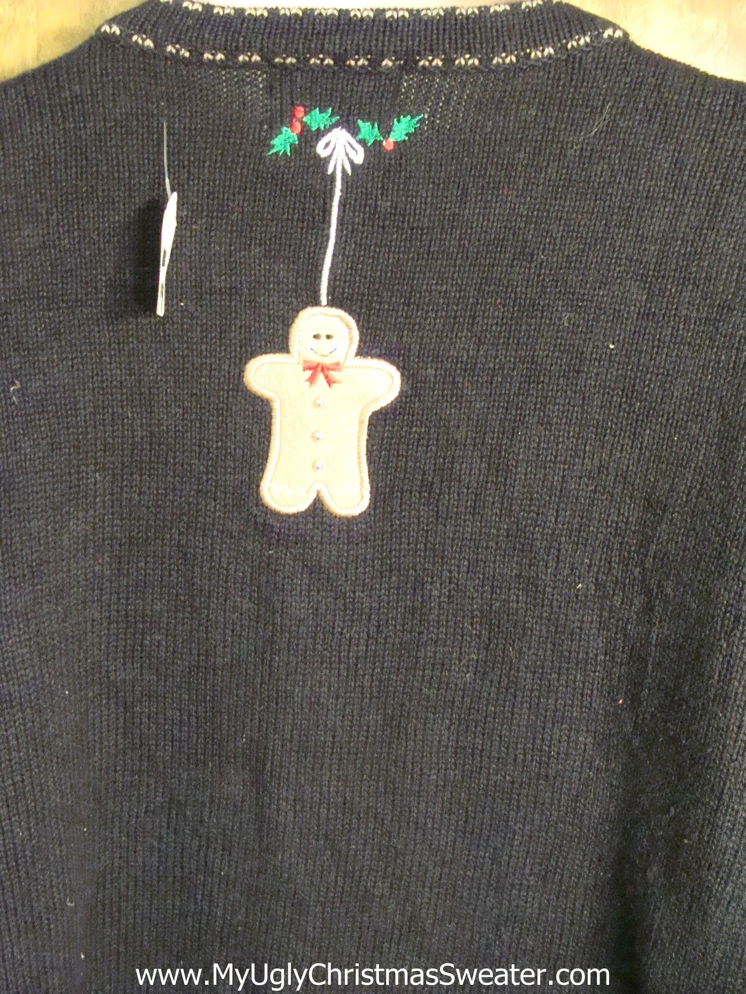 Gingerbread Men GOODIES Ugly Christmas Jumper 3XL