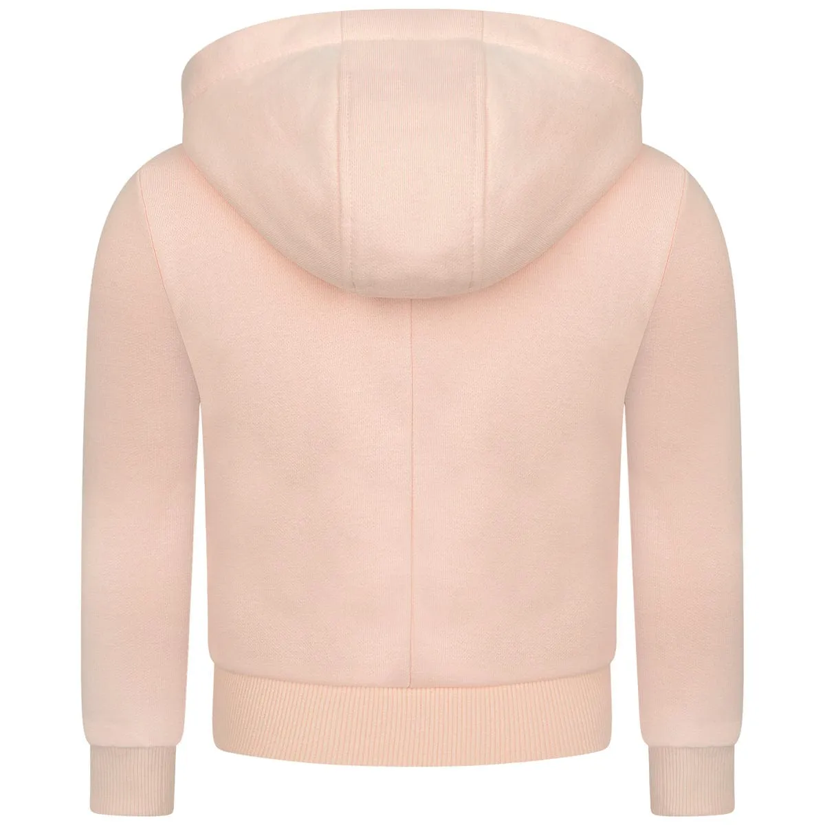 Givenchy Girls Logo Trim Zip Up Top