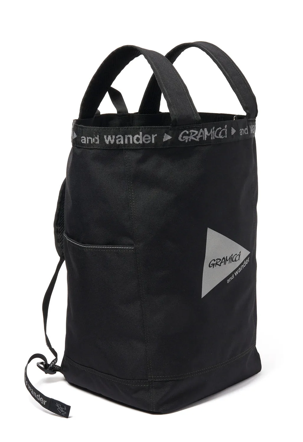 Gramicci x And Wander Multi Patchwork 2Way Pack - Black