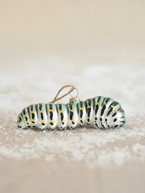 Green Caterpillar Ornament