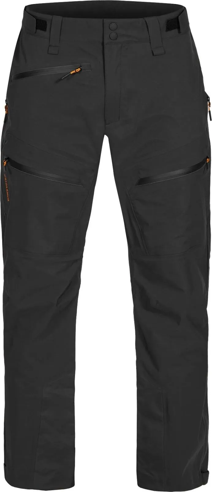 Gridarmor Men&#x27;s Storfosna 3-Layer Shell Pants Side Zip Jet Black | Buy Gridarmor Men&#x27;s Storfosna 3-Layer Shell Pants Side Zip Jet Black here | Outnorth