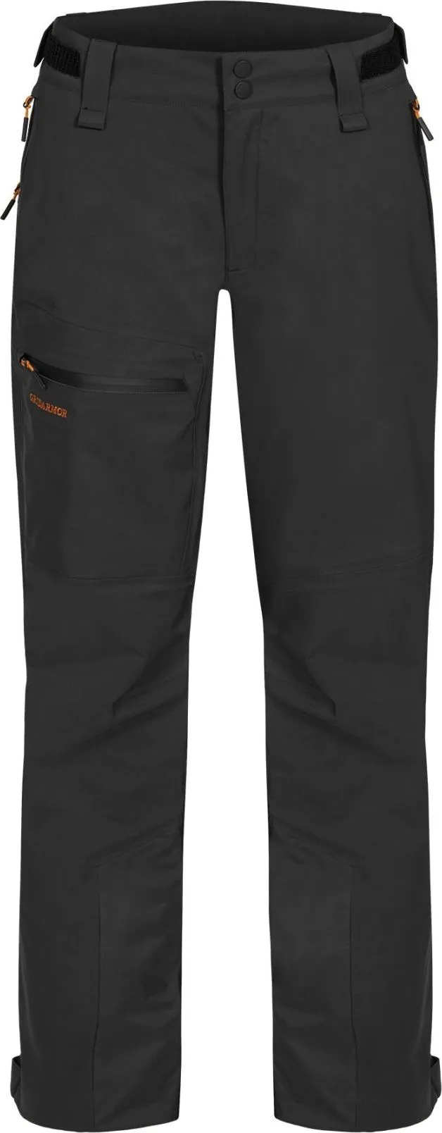 Gridarmor Women&#x27;s Storfosna 3-Layer Shell Pants Side Zip Jet Black | Buy Gridarmor Women&#x27;s Storfosna 3-Layer Shell Pants Side Zip Jet Black here | Outnorth