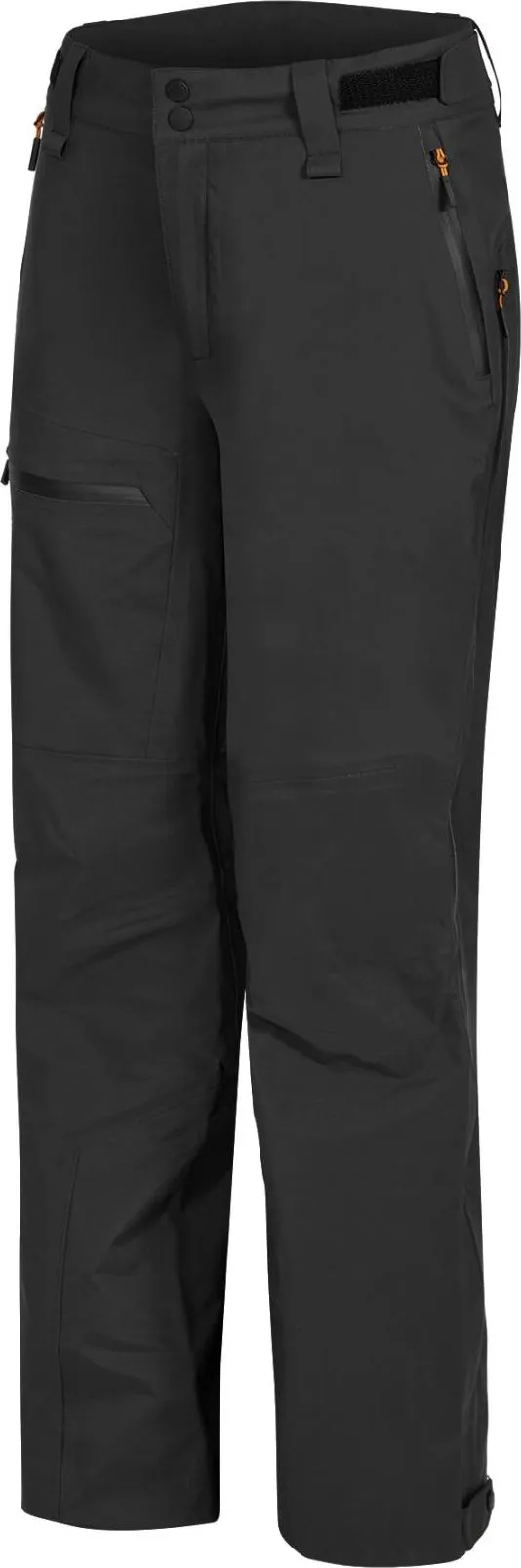 Gridarmor Women&#x27;s Storfosna 3-Layer Shell Pants Side Zip Jet Black | Buy Gridarmor Women&#x27;s Storfosna 3-Layer Shell Pants Side Zip Jet Black here | Outnorth