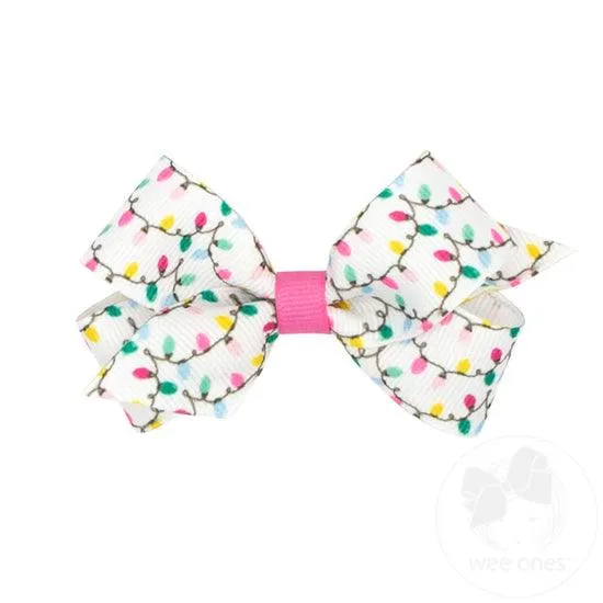 Grosgrain Bows | Mini: Holiday- Assorted | Wee Ones