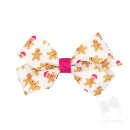 Grosgrain Bows | Mini: Holiday- Assorted | Wee Ones