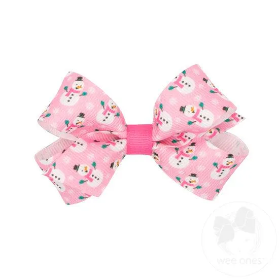 Grosgrain Bows | Mini: Holiday- Assorted | Wee Ones