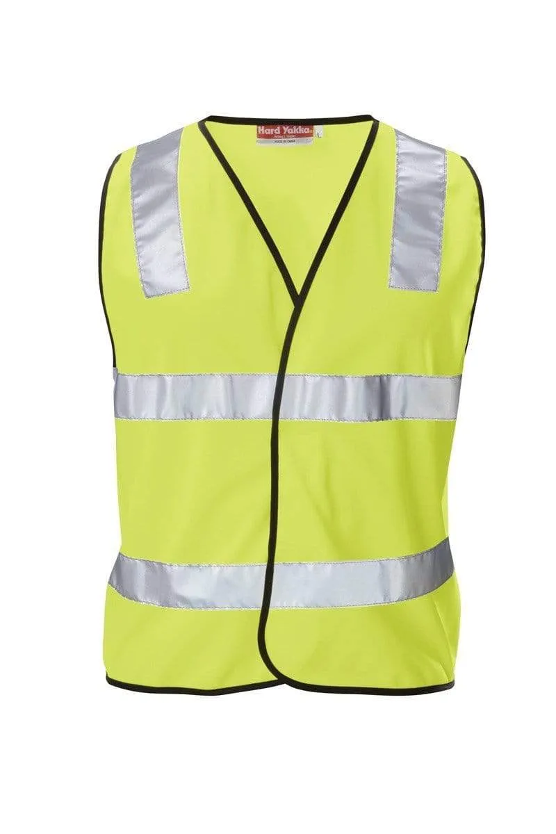 Hard Yakka Hi Vis Taped Reflective Vest Y21283