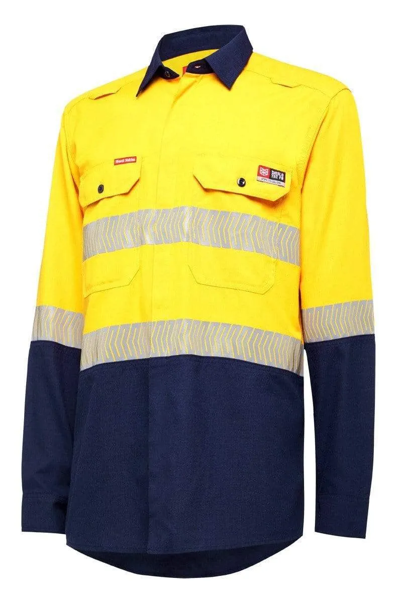 Hard Yakka Shieldtec Lenzing FR Hi Vis Shirt Y04370