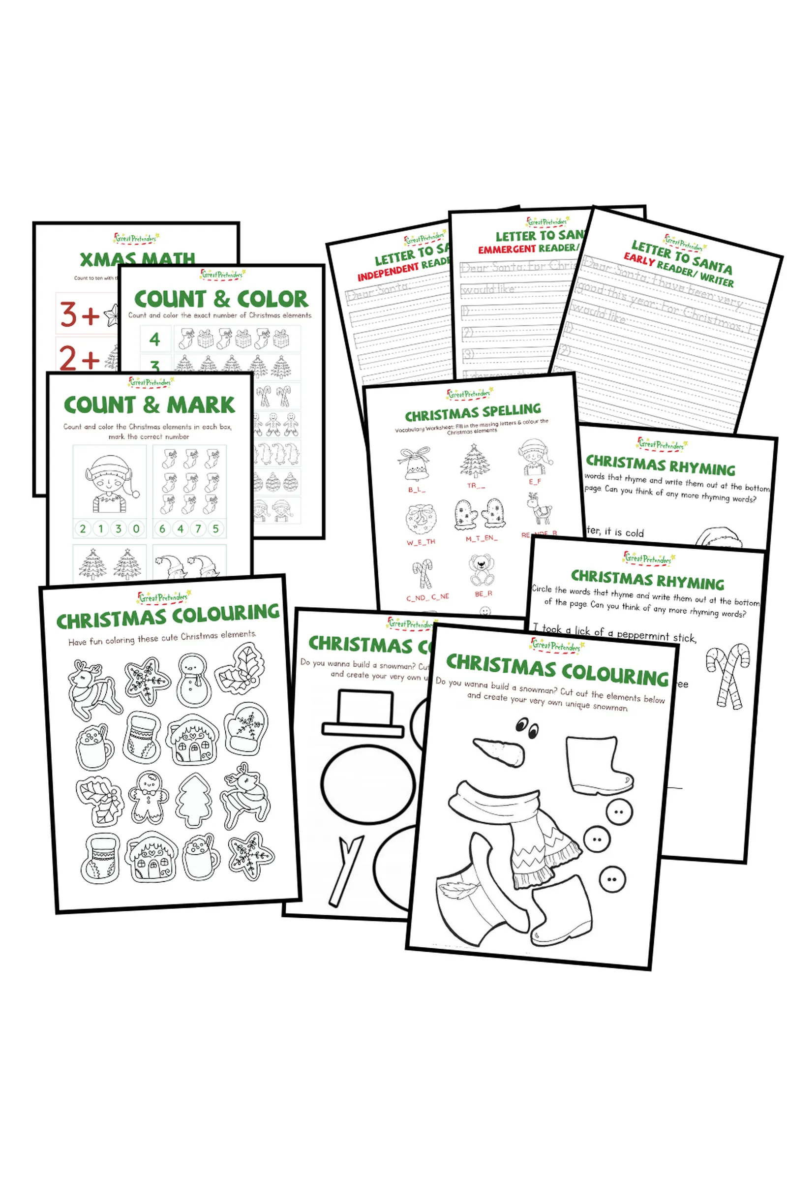 Holiday Themed Learning Materials