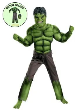 Incredible Kids Hulk Halloween Costume