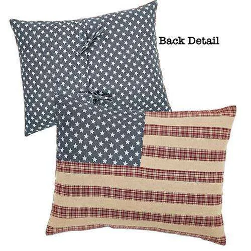 *Independence Flag Pillow, 14x18