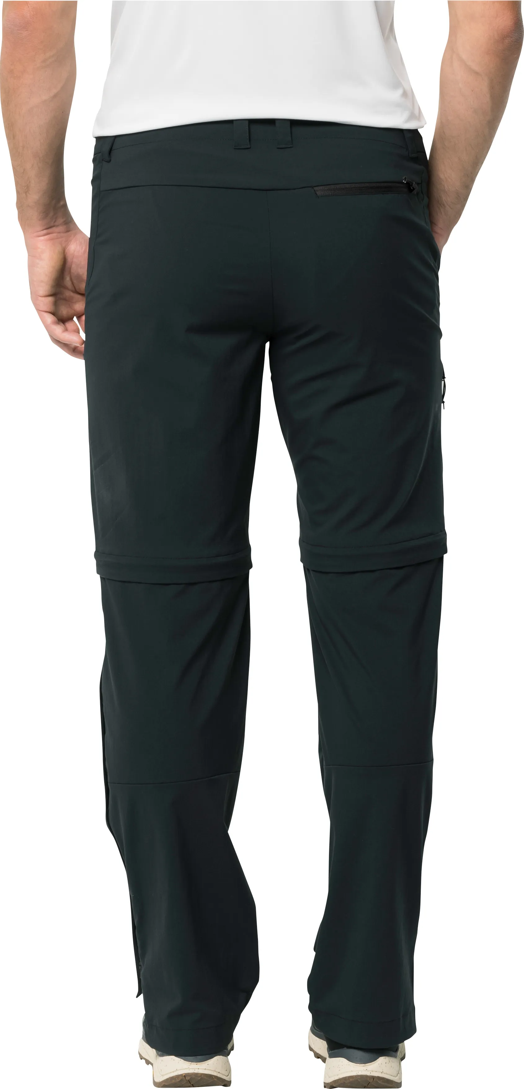 Jack Wolfskin Men&#x27;s Glastal Zip Away Pants Black | Buy Jack Wolfskin Men&#x27;s Glastal Zip Away Pants Black here | Outnorth