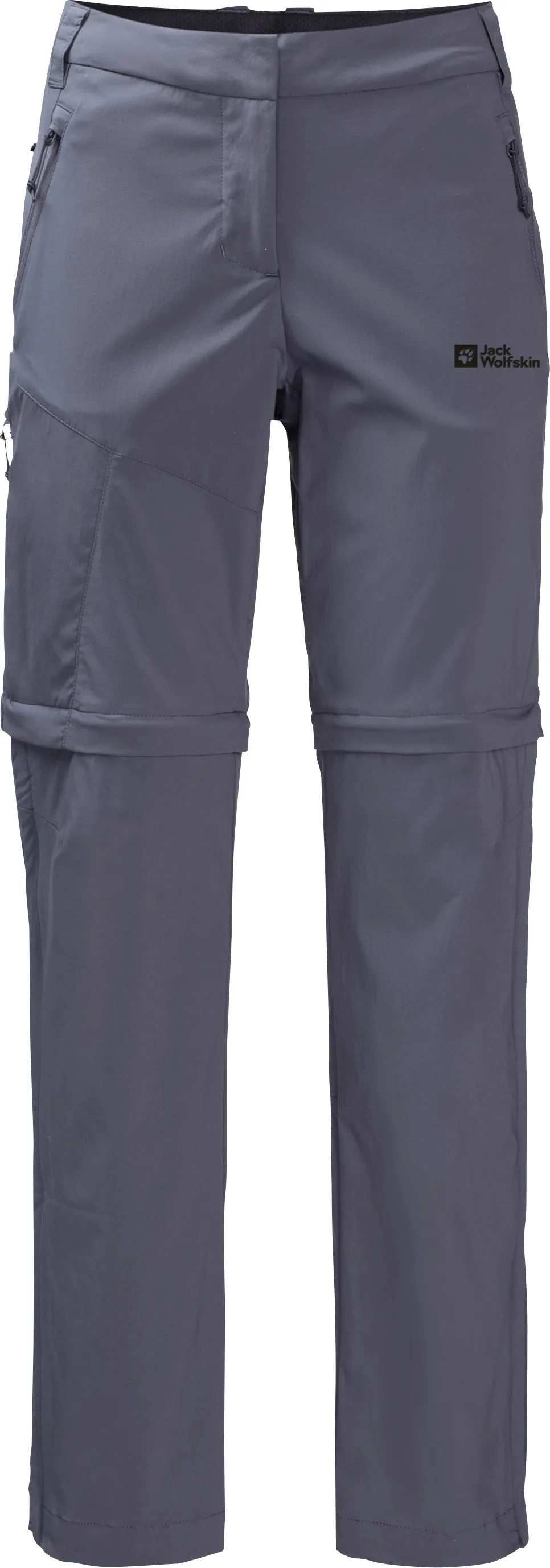 Jack Wolfskin Women&#x27;s Glastal Zip Away Pants Dolphin | Buy Jack Wolfskin Women&#x27;s Glastal Zip Away Pants Dolphin here | Outnorth