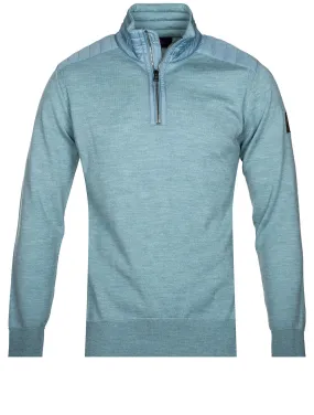 Kilmington Quarter Zip Arctic Blue