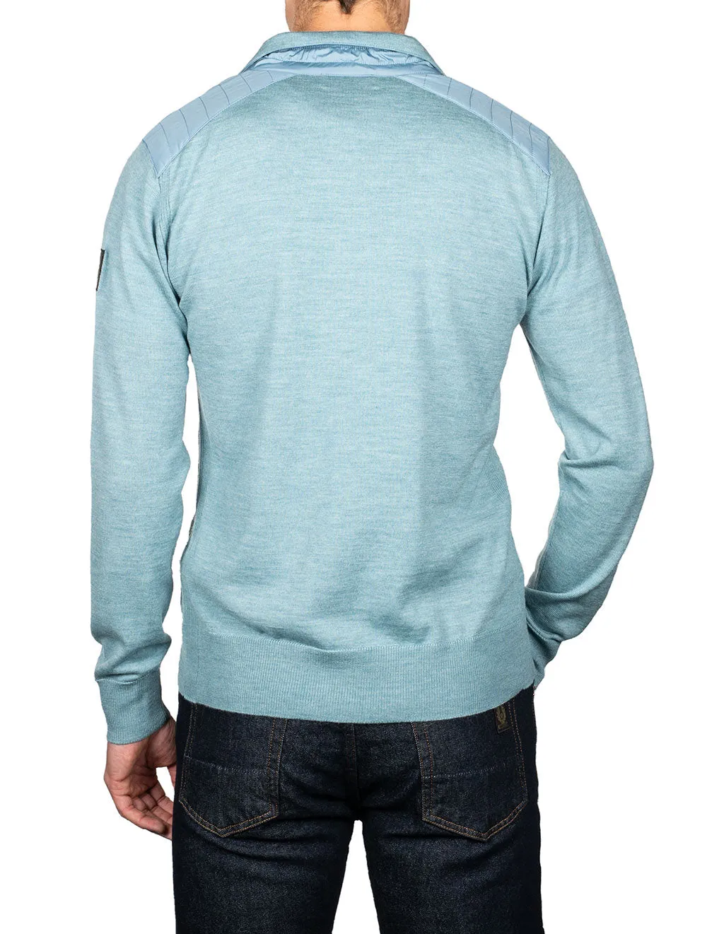 Kilmington Quarter Zip Arctic Blue