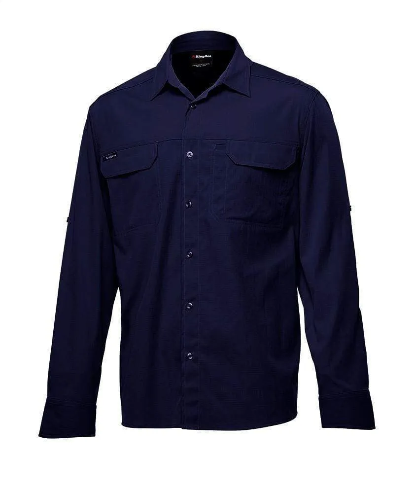 KingGee Drycool Long Sleeve Work Shirt K14023