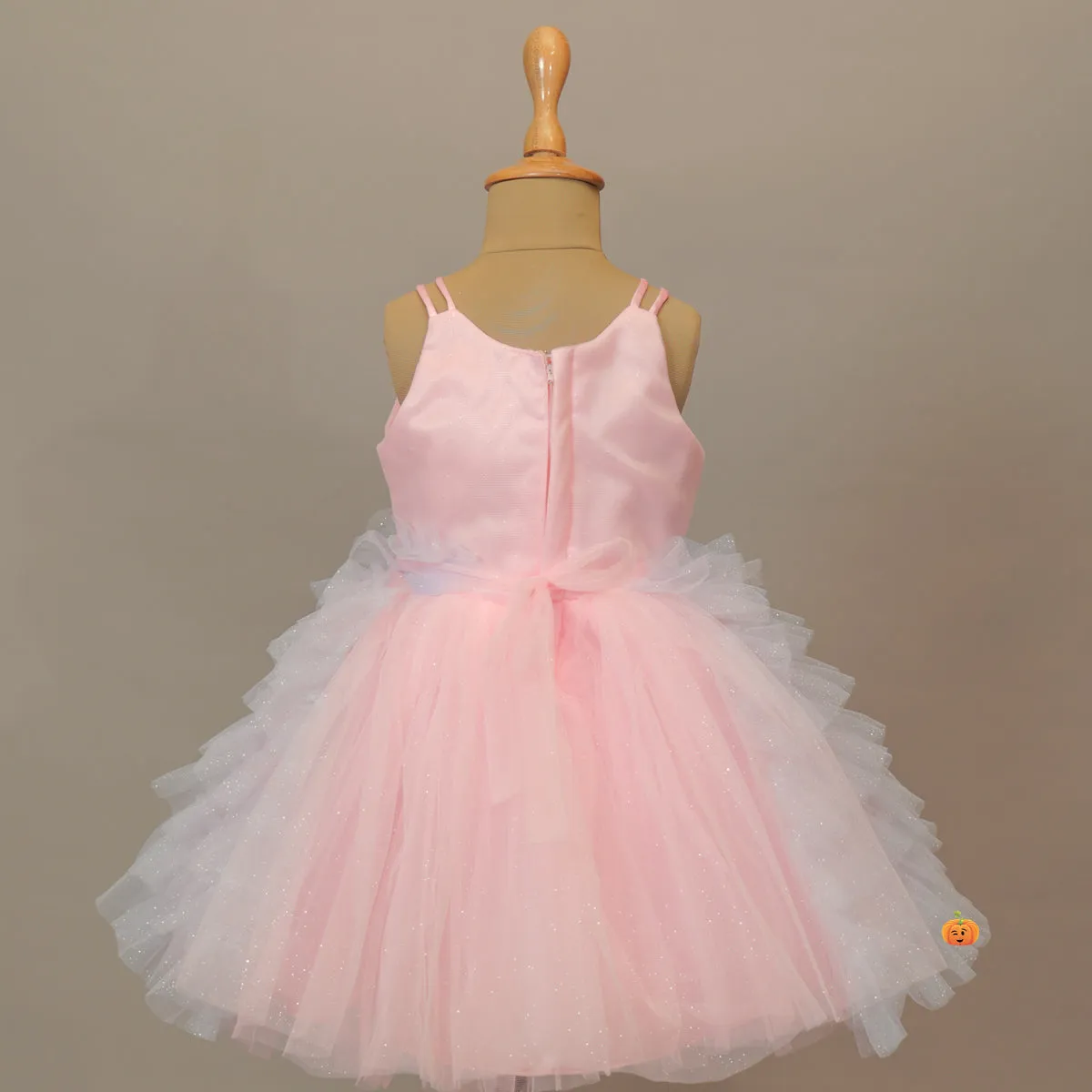 Layered Party Wear Frock Dress For Kids