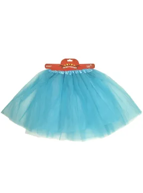 Light Blue Adults 40cm Basic Costume Tutu