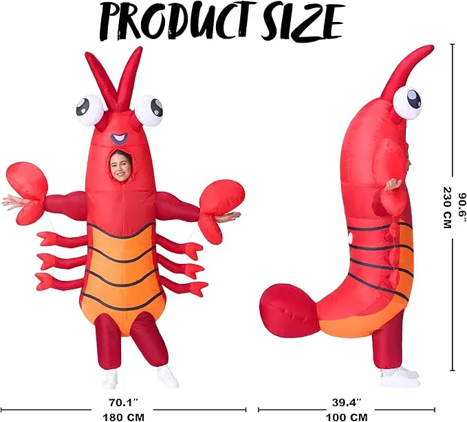 Lobster Blow-up Adults Inflatable Costumes