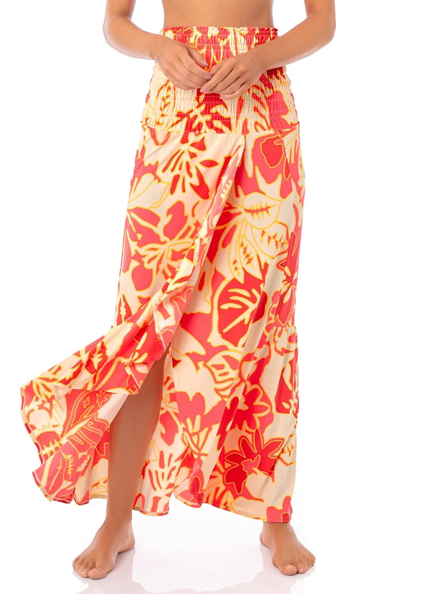 Maaji Abstract Garden Femina Long Skirt