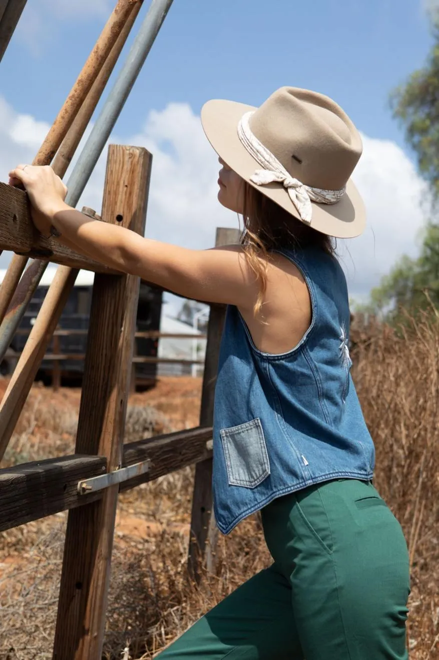 Madison Convertabrim Rancher Hat - Sand/Beige