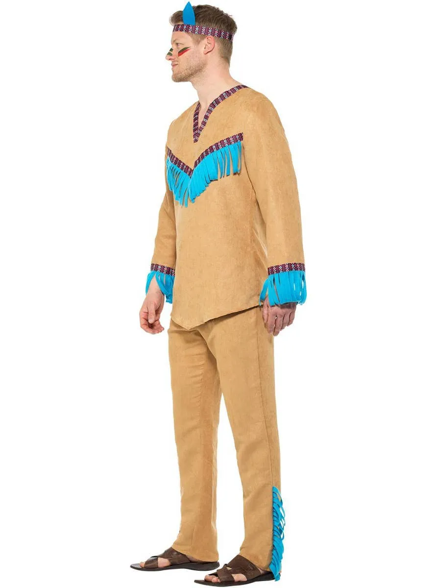 Native Indian Inspired Mens Dress Up Costume