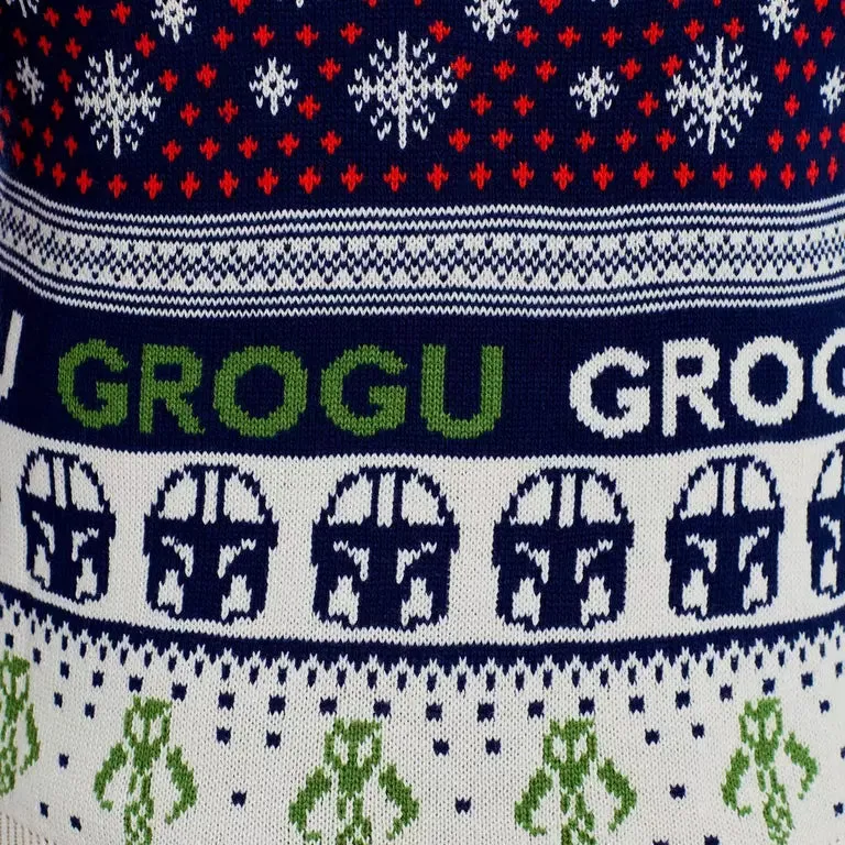 New Star Wars Baby Yoda Grogu Christmas Sweater Mandalorian