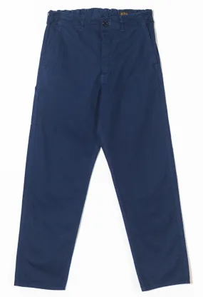 orSlow French Work Pants - Blue